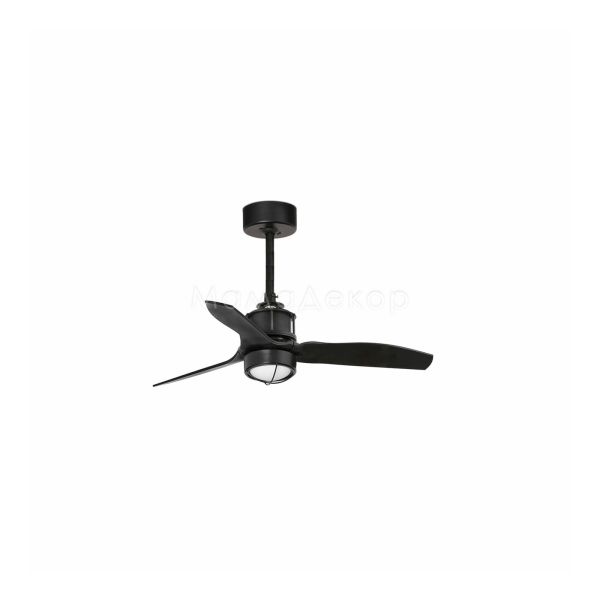 Люстра-вентилятор Faro 33424-10 JUST FAN XS LED Matt black fan DC81cm