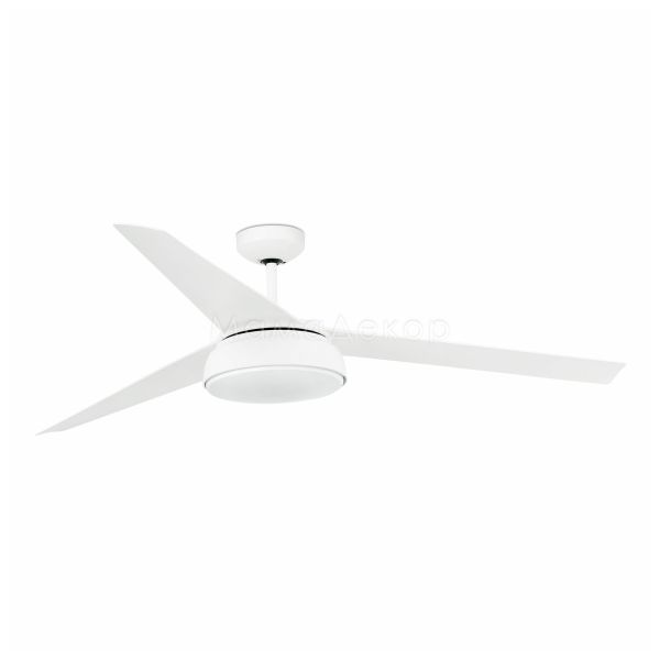 Люстра-вентилятор Faro 33549 VULCANO L LED White fan with DC motor