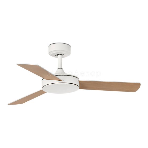 Стельовий вентилятор Faro 33603DCWW Mini Mallorca DC 1060mm White 3 P Blarce Wiz