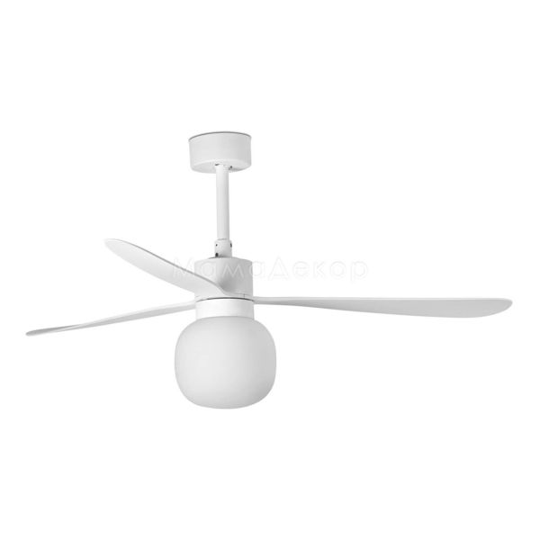 Люстра-вентилятор Faro 33760WW-25 Amelia 1320mm White 3 Blades Ball 20W 2700K Wiz