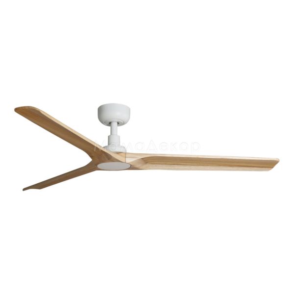 Потолочный вентилятор Faro 33810WT Heywood L 1320mm White 3 Blades Wood Light Tuya