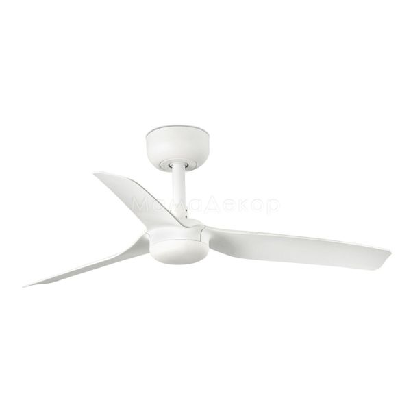 Потолочный вентилятор Faro 33820WT Mini Punt S 900mm White 3 Blades White Tuya