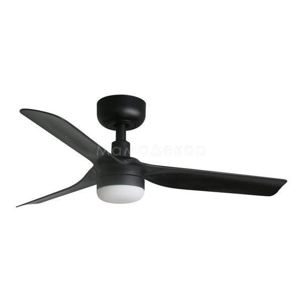 Люстра-вентилятор Faro 33822WT-1TW Mini Punt S 900 Black 3 Blades Black 10W Tuya