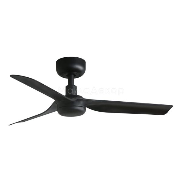 Стельовий вентилятор Faro 33822WT Mini Punt S 900mm Black 3 Blades Black Tuya