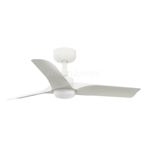 Люстра-вентилятор Faro 33824WT-1TW Hey S 900mm White 3 P White LED 10W CCT Tuya