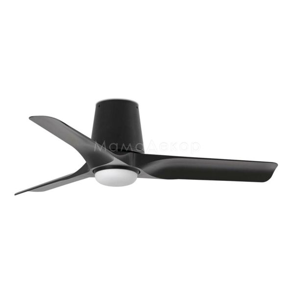 Люстра-вентилятор Faro 33827WT-1TW Hey Tub S 900mm Black 3 P Black LED 10W CCT Tuya