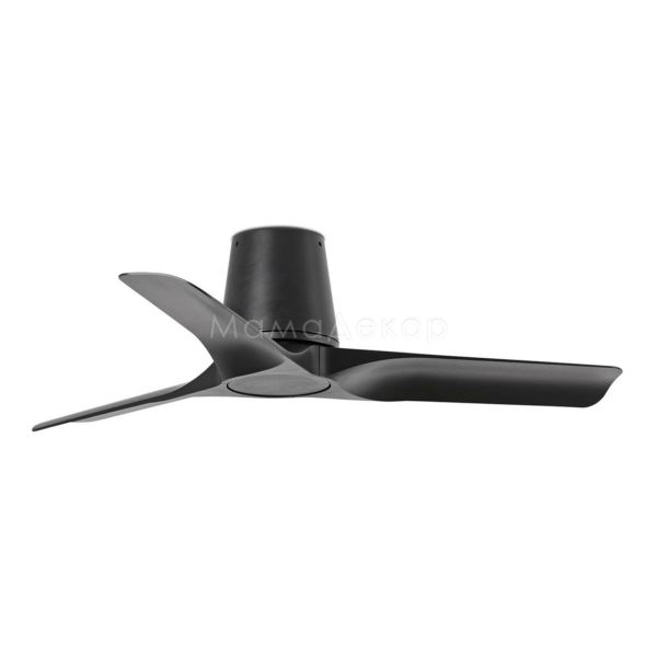 Потолочный вентилятор Faro 33827WT Hey Tub S 900mm Black 3 Blades Black Tuya