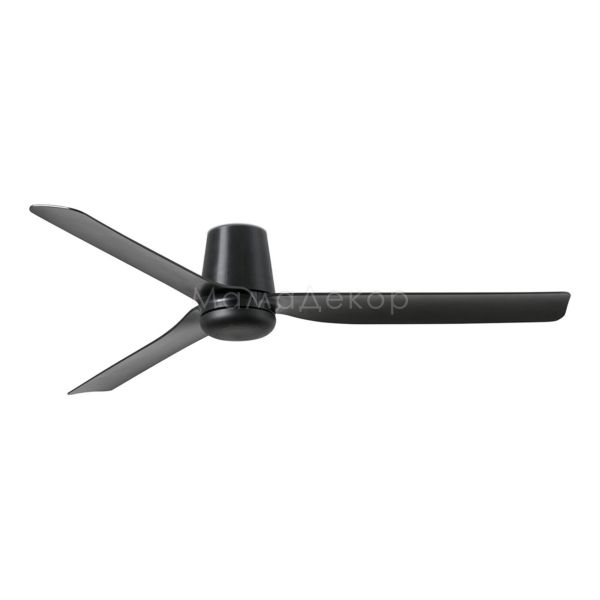 Потолочный вентилятор Faro 33830WT Punt Tub M 1300mm Black 3 Blades Black Tuya