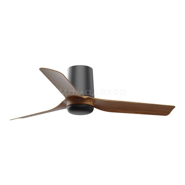 Потолочный вентилятор Faro 33835WT Mini Punt Tub S 900 Negro 3P Wood Dark Tuya