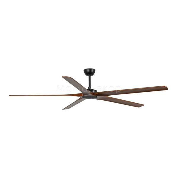 Потолочный вентилятор Faro 34190 Bigwood 20 XL 2000mm Black 6 Blades Dark Walnut