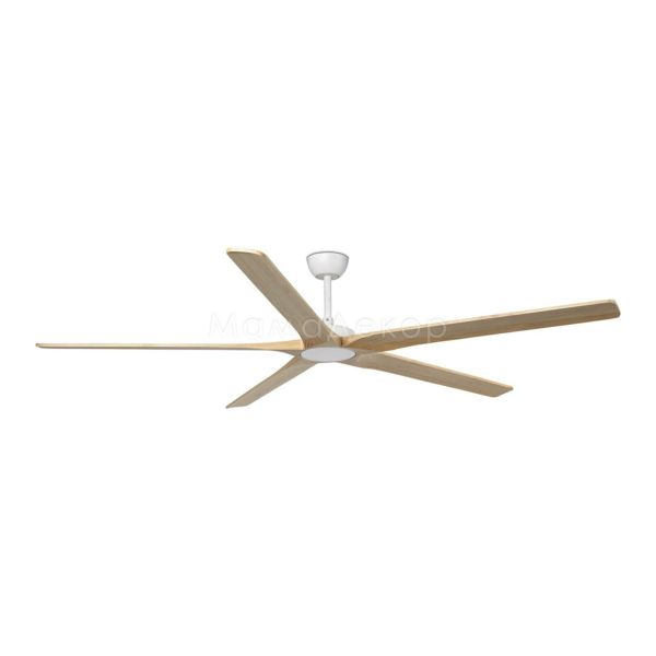 Потолочный вентилятор Faro 34191WT Bigwood 20 XXL 2000mm White 6 Blades Pine Tuya