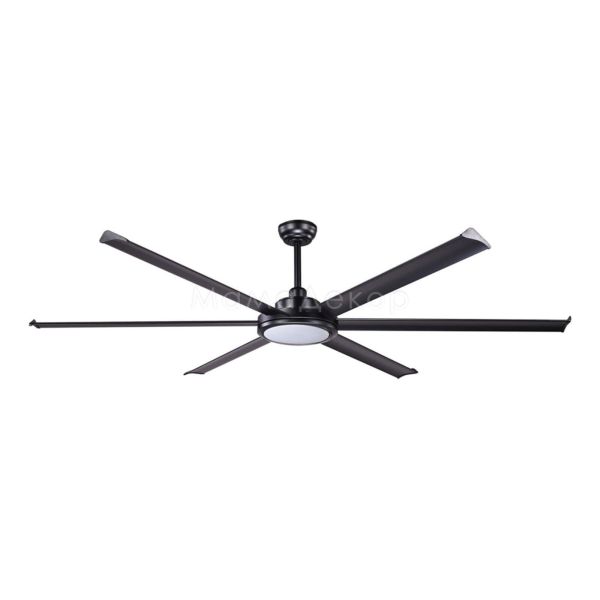 Люстра-вентилятор Faro 34203-130 Rotterdam 20 XL 2000mm Black 6P 32W LED 3000K