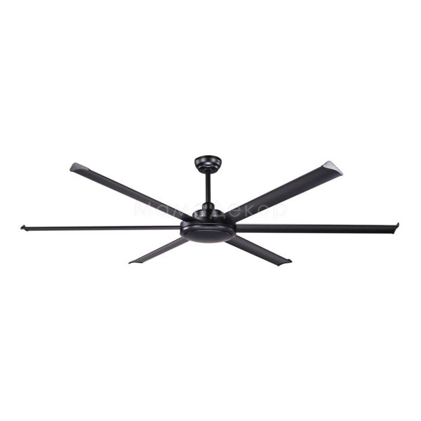 Потолочный вентилятор Faro 34203 Rotterdam 20 XL 2000mm Black 6 Blades