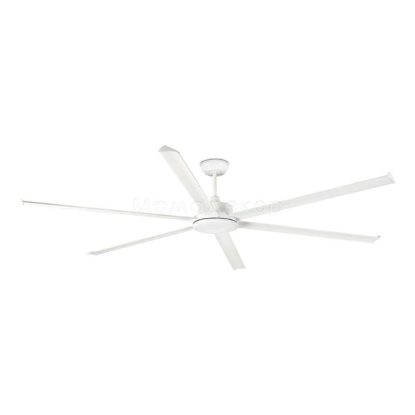 Потолочный вентилятор Faro 34206 Rotterdam 25 XXL 2500mm White 6 Blades