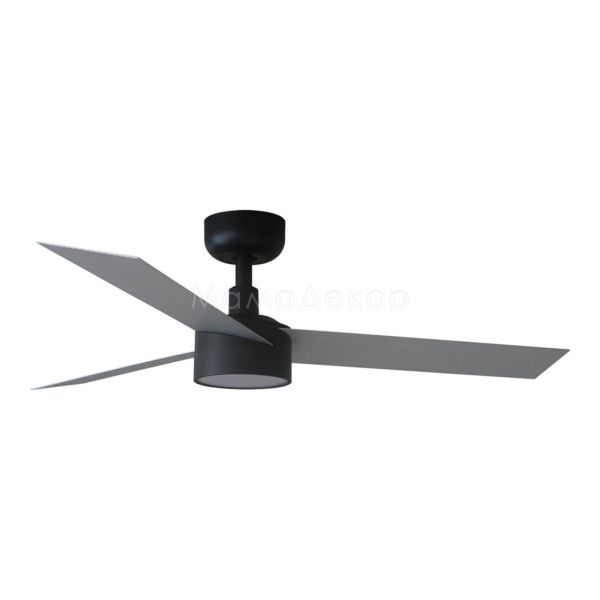 Люстра-вентилятор Faro 34285WW-1TW Cruiser S 1060mm Black 3 Blades Alum 18W LED Wiz