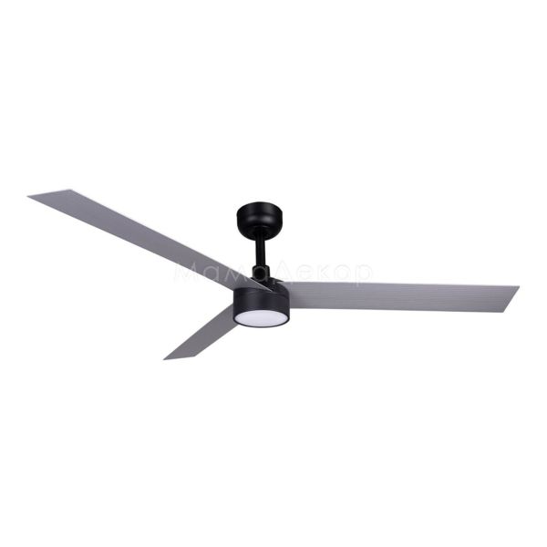 Люстра-вентилятор Faro 34287WT-1TW Cruiser XL 1600mm Black 3 P Alum 18W LED Dim Tuya