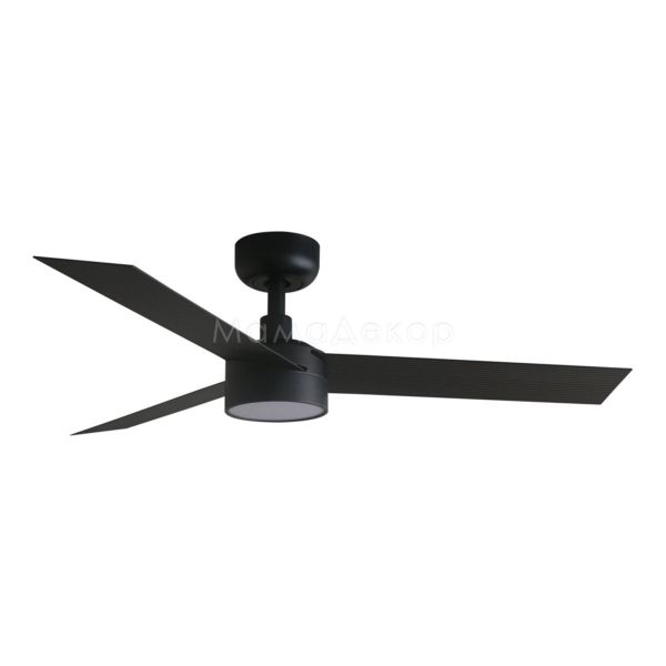 Люстра-вентилятор Faro 34289WT-1TW Cruiser S 1060mm Black 3 Blades 18W LED Dim Tuya