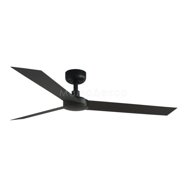 Потолочный вентилятор Faro 34291WW Cruiser L 1320mm Black 3 Blades Black Wiz