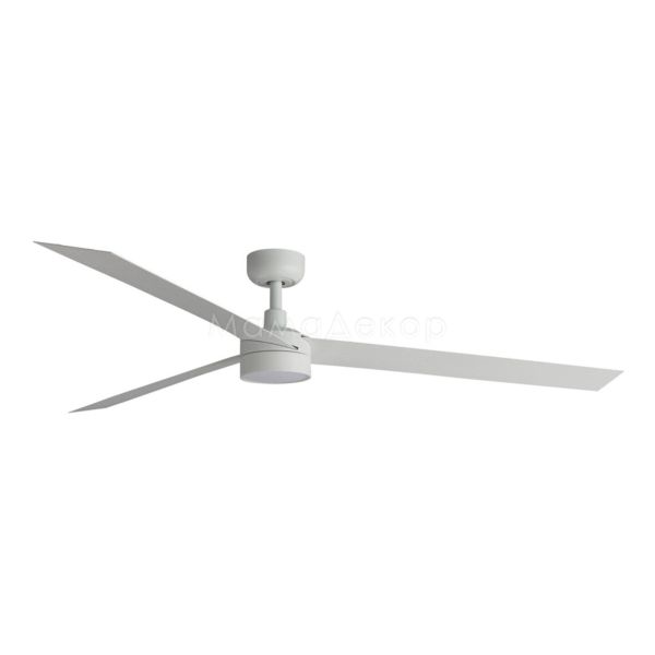 Люстра-вентилятор Faro 34292WT-1TW Cruiser XL 1600mm White 3 Blades 18W LED Dim Tuya