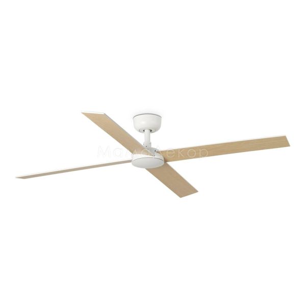 Потолочный вентилятор Faro 34355 Rudder 4 S 1320mm White 4 Blades