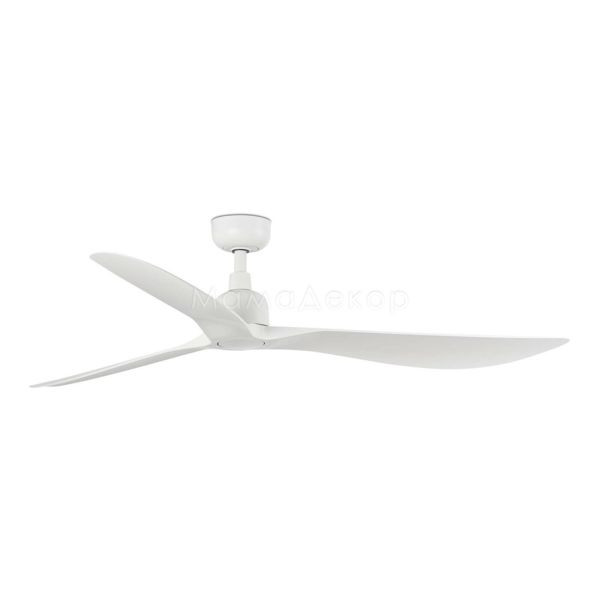 Потолочный вентилятор Faro 34363WT Outwood 1500mm White 3 White Blades IP44 Tuya