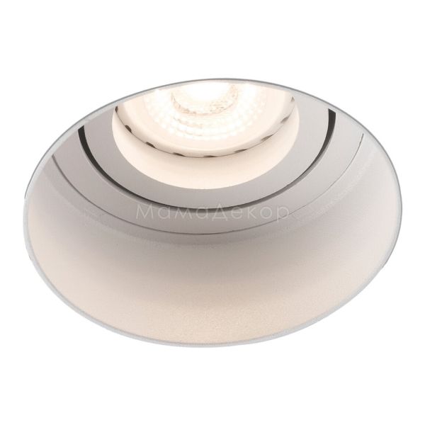Точковий світильник Faro 40110 Hyde R White orientable round recessed lamp without frame