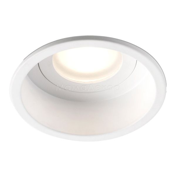 Точечный светильник Faro 40114 Hyde R White round recessed lamp