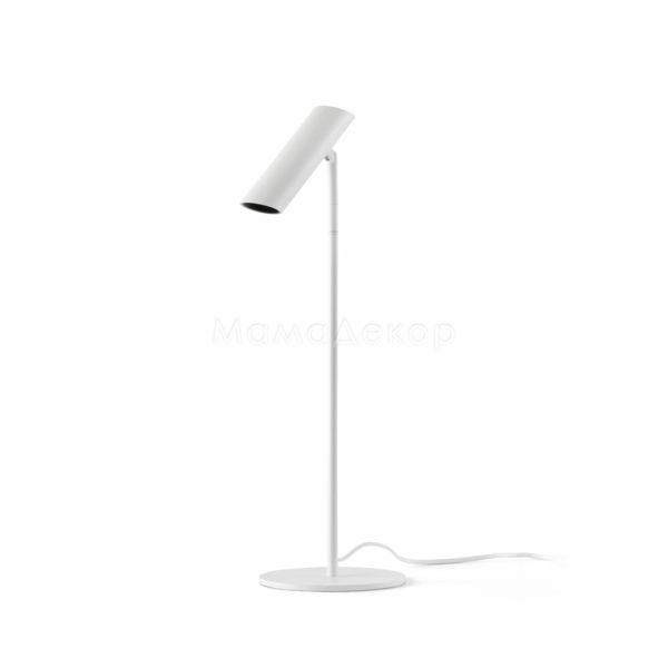 Настольная лампа Faro 43796 Leo Table Table White LED 7W 2700K