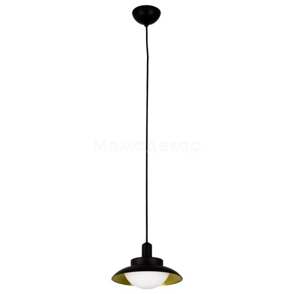 Подвесной светильник Faro 62138 SIDE 200 Black and gold pendant lamp G9
