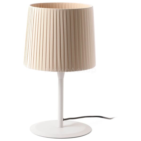 Настольная лампа Faro 64310-38 SAMBA White/ribbon beige table lamp