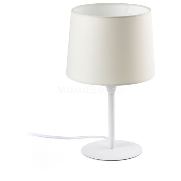 Настільна лампа Faro 64316-01 CONGA S White/white table lamp