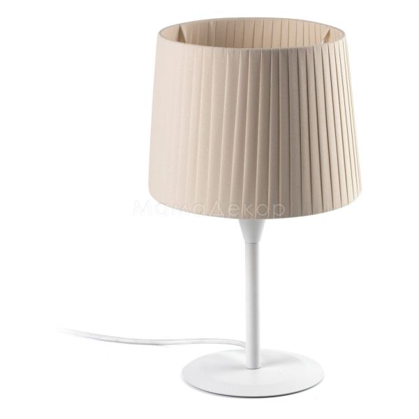 Настольная лампа Faro 64316-35 SAMBA S White/ribbon beige mini table lamp
