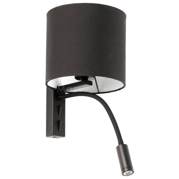Бра Faro 64323 TIRA Black wall lamp with reader