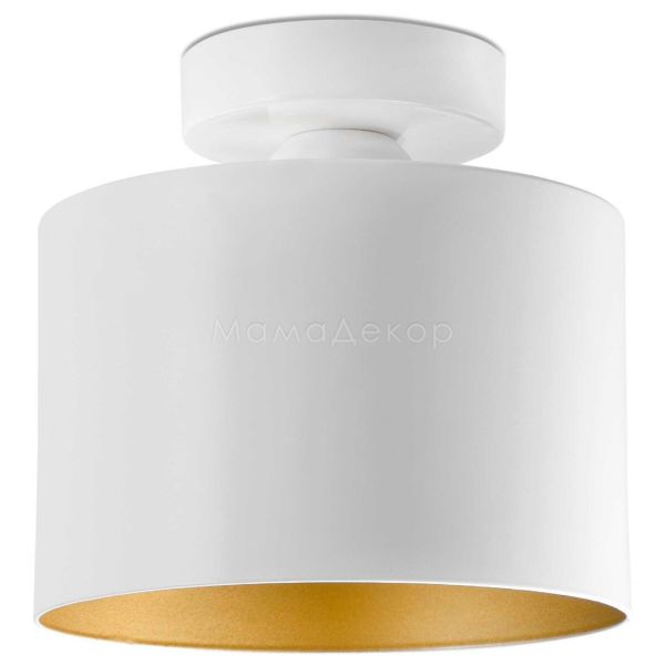 Стельовий світильник Faro 65137 JANET Gold and white ceiling lamp