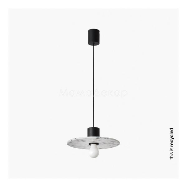 Підвісний світильник Faro 68600-50 CONFETTI 300 pendant lamp recycled marmoreal ø30cm