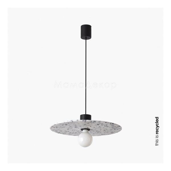 Підвісний світильник Faro 68600-51 CONFETTI 400 pendant lamp recycled marmoreal ø45cm