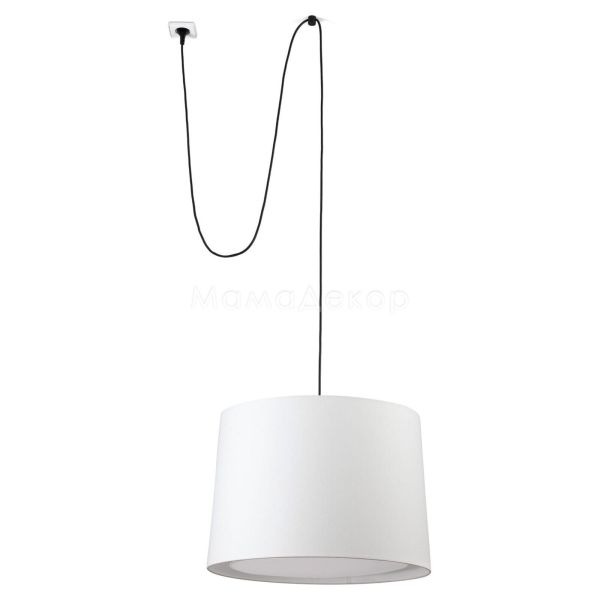 Підвісний світильник Faro 68604-54 CONGA White pendant lamp with plug