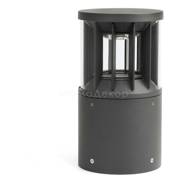 Парковий світильник Faro 751001C SCREEN 250 Dark grey post lamp 2700K 360º wide CASAMBI