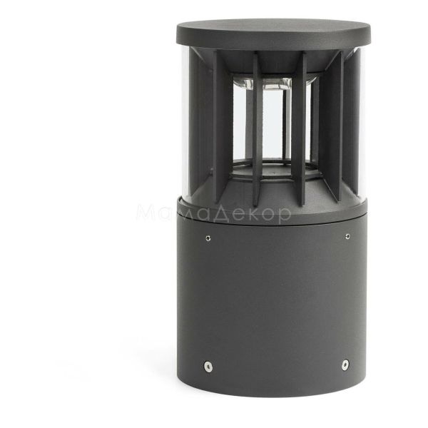 Парковий світильник Faro 751021C SCREEN 250 Dark grey post lamp 4000K 360º wide CASAMBI
