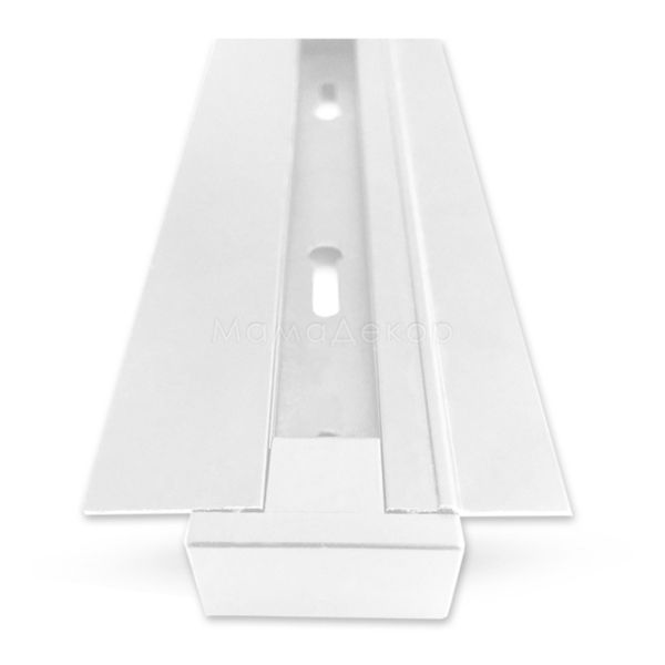 Шинопровод 2м 1 фаза с вводом питания и заглушкой Feron 10353 Recessed 8A CAB1004