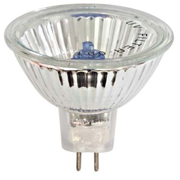 Лампа галогенная Feron 2269 мощностью 35W. Типоразмер — MR16 с цоколем GU5.3, температура цвета — 2700K
