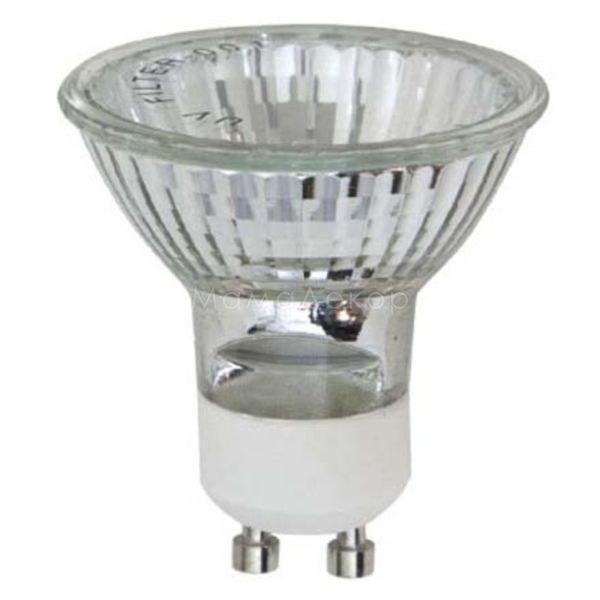 Лампа галогенна Feron 2307 потужністю 35W. Типорозмір — MR16 з цоколем GU10, температура кольору — 2700K