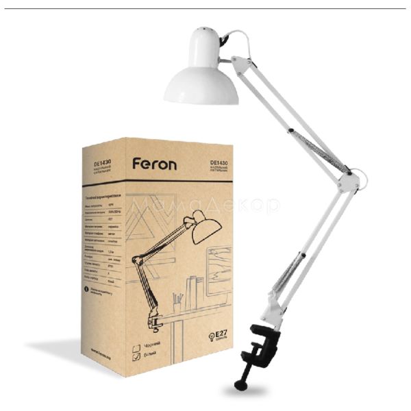 Настільна лампа Feron 24232 DE1430