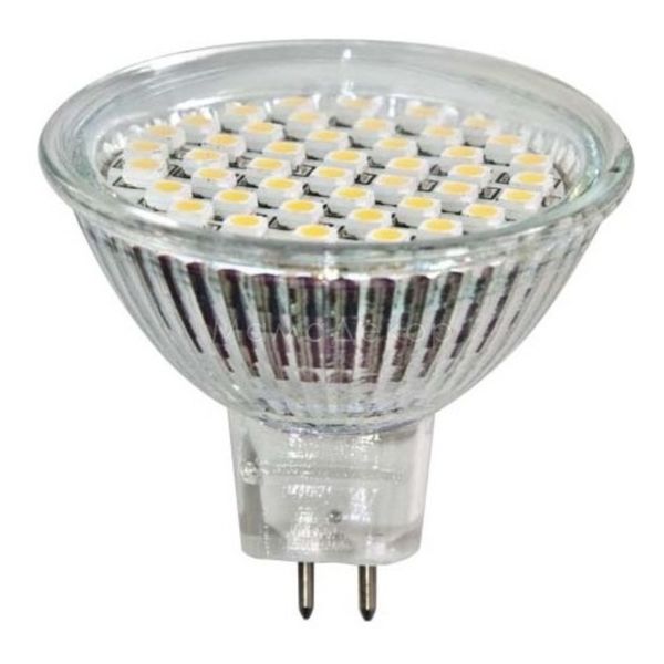 Лампа світлодіодна Feron 25125 потужністю 3W з серії Econom Light. Типорозмір — MR16 з цоколем GU5.3, температура кольору — 6500K