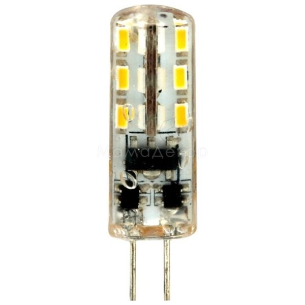Лампа світлодіодна Feron 25448 потужністю 2W. Типорозмір — трубка з цоколем G4, температура кольору — 4000K