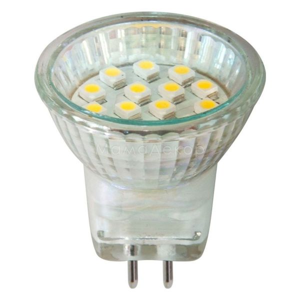 Лампа светодиодная Feron 25453 мощностью 2W из серии Econom Light. Типоразмер — MR11 с цоколем GU5.3, температура цвета — 6400K