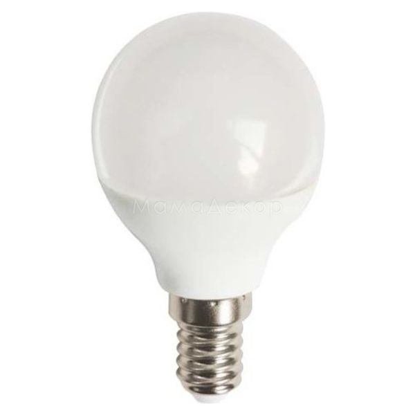 Лампа світлодіодна Feron 25639 потужністю 4W з серії Econom Light. Типорозмір — P45 з цоколем E14, температура кольору — 2700K