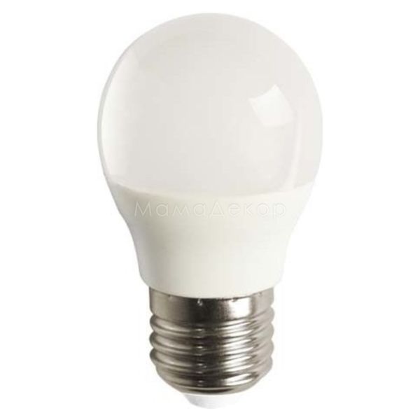 Лампа светодиодная Feron 25641 мощностью 4W из серии Econom Light. Типоразмер — G45 с цоколем E27, температура цвета — 2700K