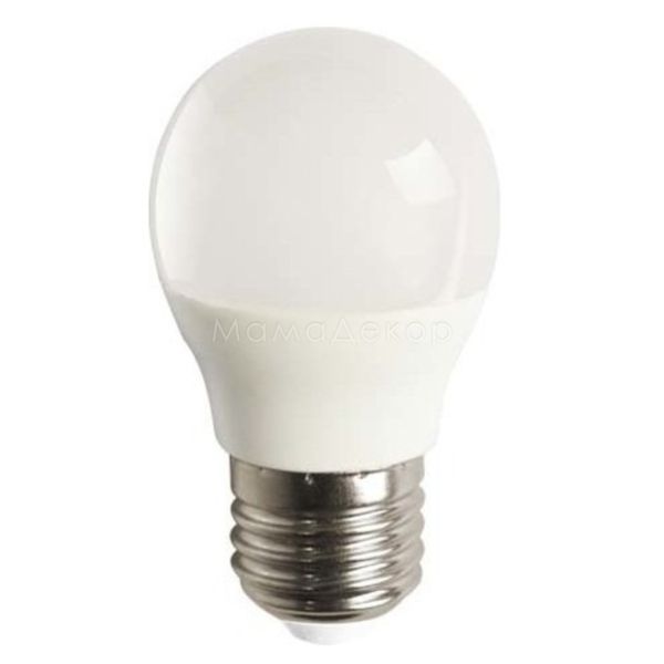 Лампа светодиодная Feron 25641 мощностью 4W из серии Econom Light. Типоразмер — G45 с цоколем E27, температура цвета — 2700K
