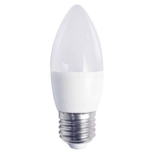 Лампа світлодіодна Feron 25669 потужністю 4W з серії Econom Light. Типорозмір — C37 з цоколем E27, температура кольору — 2700K